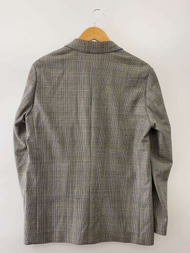 商品画像：テーラードジャケット/1/ウール/GRY/チェック 2