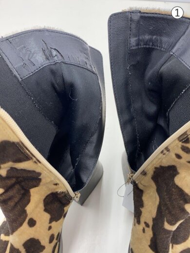 商品画像：ショートブーツ/サイドジップ/L/マルチカラー 8