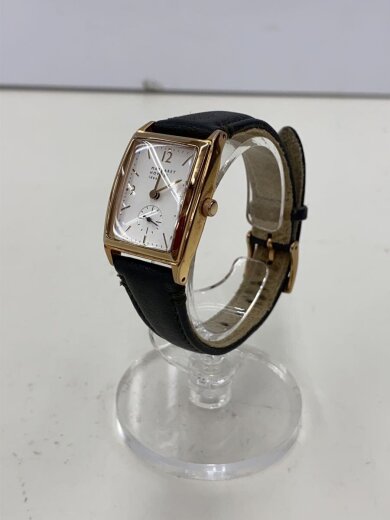 商品画像：腕時計/アナログ/レザー/WHT/BLK/1040-T025650 2