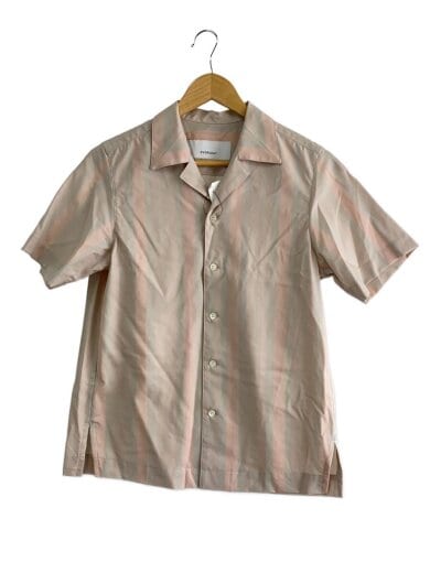 商品画像：半袖シャツ/0/ウール/PNK/ストライプ// 1