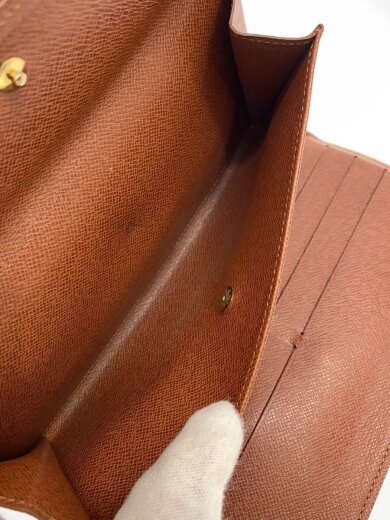 商品画像：1)ポルト・トレゾール・インターナショナル_モノグラム・キャンバス/PVC/BRW/総柄/レディース 5