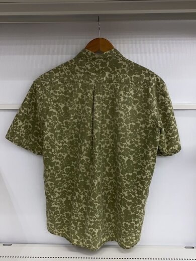 商品画像：半袖シャツ/M/コットン/GRN/カモフラ 2