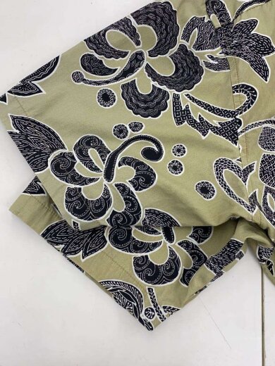 商品画像：半袖シャツ/S/コットン/KHK/総柄 6