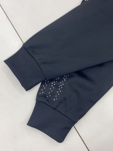 商品画像：ジャージ/M/ポリエステル/BLK/無地/it9664 6