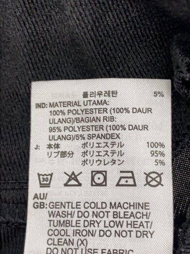 商品画像：ジャケット/XL/ポリエステル/BLK/無地/IJ7058 4