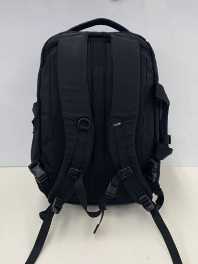 商品画像：表面色褪せ有/内側変色有/臭い有/リュック/ポリエステル/BLK/無地// 3
