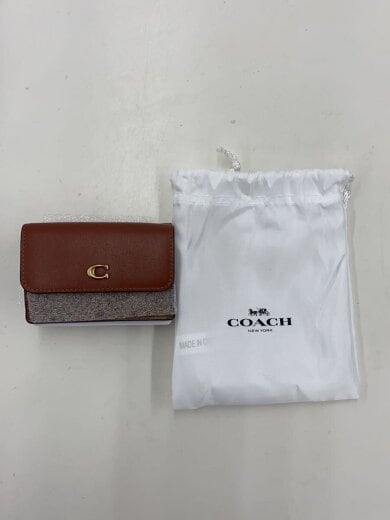 商品画像：3つ折り財布/BRW/総柄/メンズ// 7
