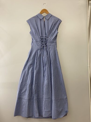 商品画像：シャツワンピース/1/コットン/BLU/ストライプ/FWF0251086// 2