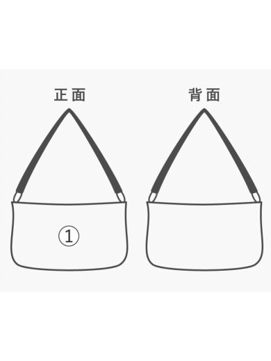 商品画像：ショルダーバッグ/キャンバス/BLK/総柄// 8