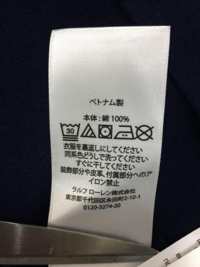 画像：POLO RALPH LAURENPOLO 1967/カレッジロゴTシャツ/M/コットン/NVY/プリント/02000165466