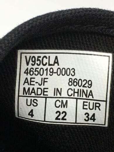 画像：VANSローカットスニーカー/ERA/スレあり/V95CLA/22cm/BLK/キャンバス6