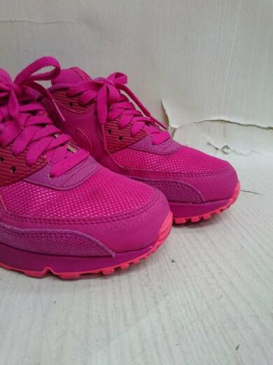 画像：NIKEWMNS AIR MAX 90 PREM/ウィメンズエアマックスプレミアム/ピンク/443817-600/23.57