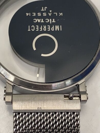 商品画像：クォーツ腕時計/アナログ/ステンレス/SLV/SLV 9