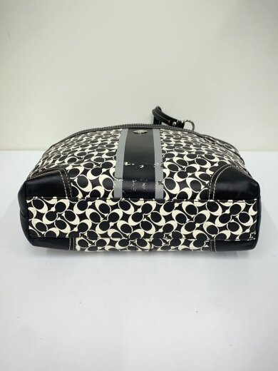 商品画像：トートバッグ/レザー/BLK/総柄 4