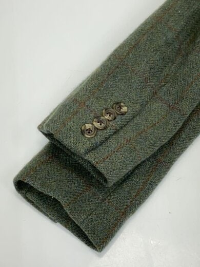 商品画像：テーラードジャケット/--/ウール/KHK/チェック 6