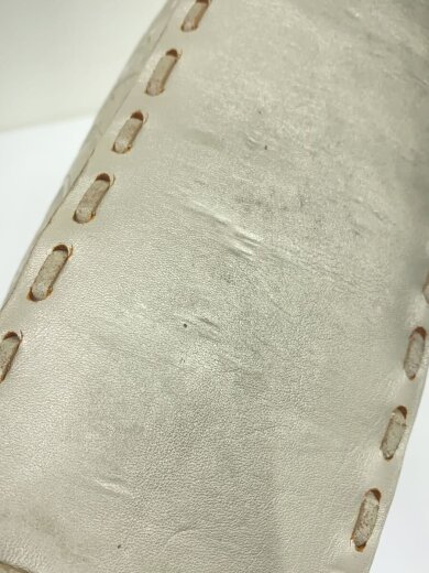 商品画像：ハンドバッグ/レザー/WHT 8