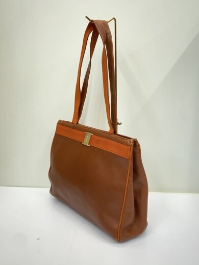 商品画像：トートバッグ/レザー/BRW/無地/BA21 2530 2