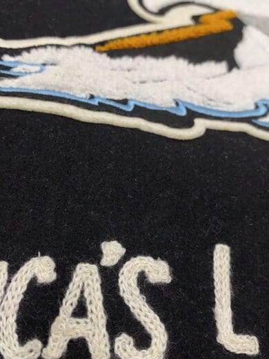 画像：HOUSTONスタジャン/--/ウール/BLK4