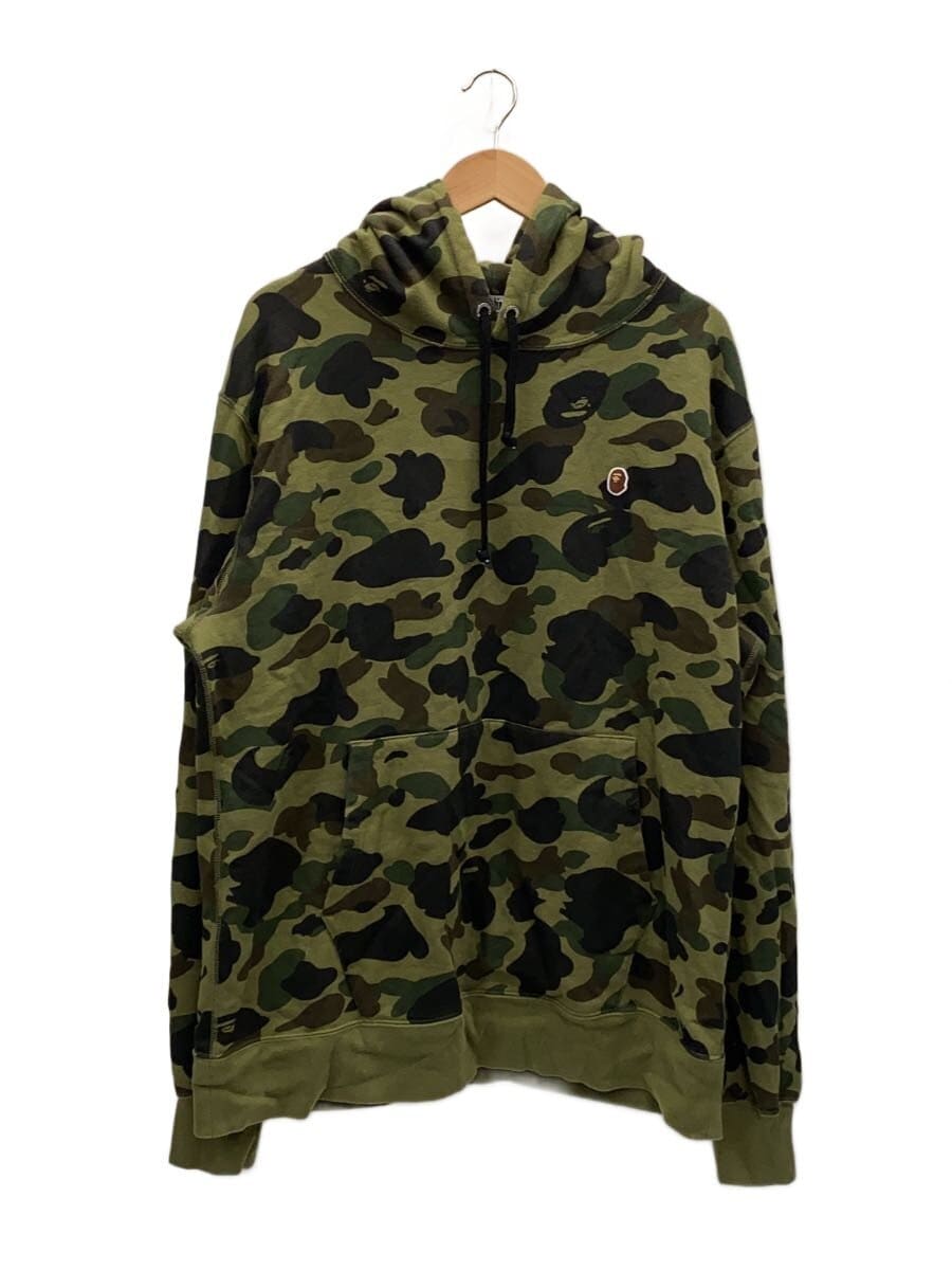 A BATHING APE / パーカー/--/コットン/KHK/カモフラ/001PPH8010074M