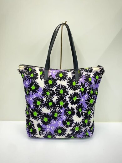 画像：PRADAトートバッグ/ナイロン/マルチカラー/花柄3