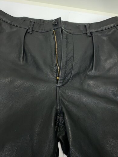 商品画像：ショートパンツ/L/レザー/BLK/無地/25-030-600-2110-1-0 7