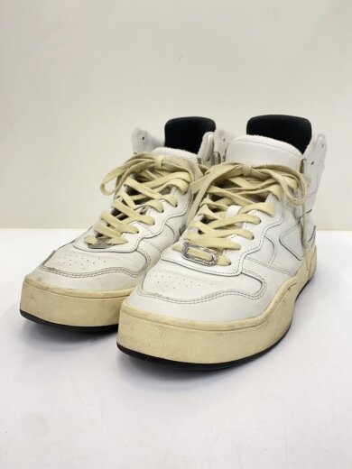 商品画像：ハイカットスニーカー/--/WHT/レザー 2