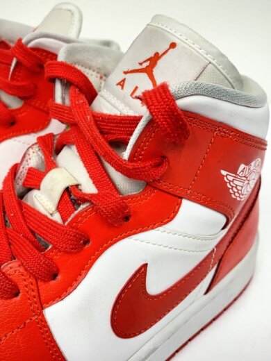 商品画像：ハイカットスニーカー/--/RED 8