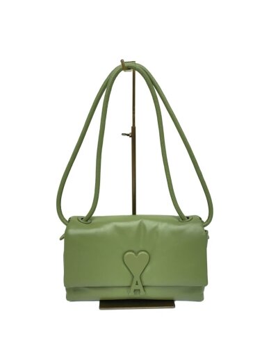 商品画像：ショルダーバッグ/レザー/GRN 1