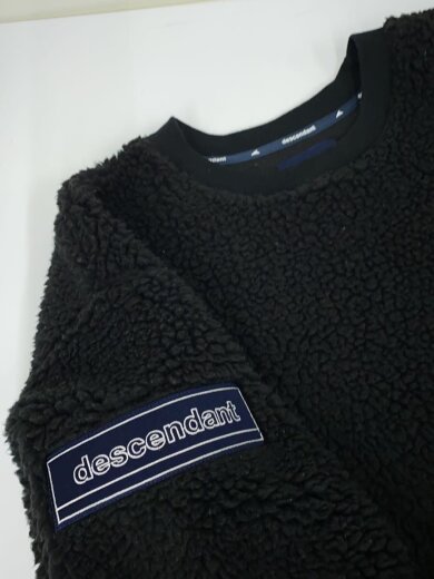 商品画像：スウェット/1/ポリエステル/BLK 7