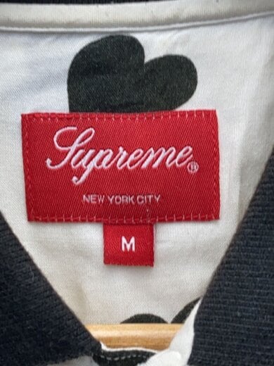 商品画像：半袖シャツ/M/レーヨン/WHT/総柄// 3