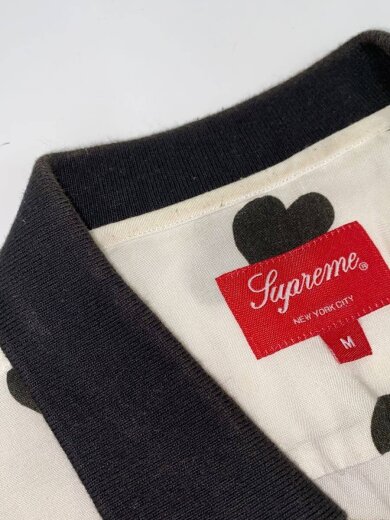 商品画像：半袖シャツ/M/レーヨン/WHT/総柄// 7