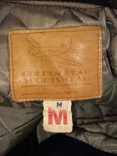 商品画像：スタジャン/M/ウール/NVY 3