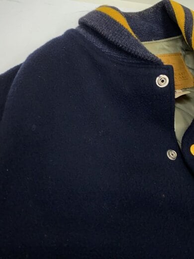 商品画像：スタジャン/M/ウール/NVY 7