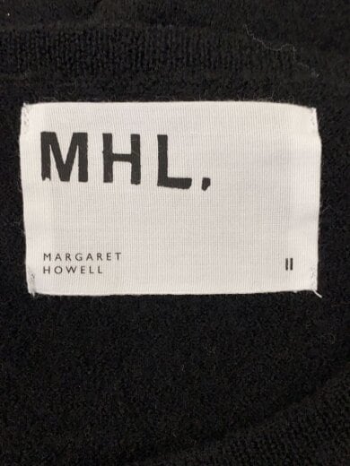 商品画像：ニットベスト(厚手)/2/ウール/BLK/595-1261500 3