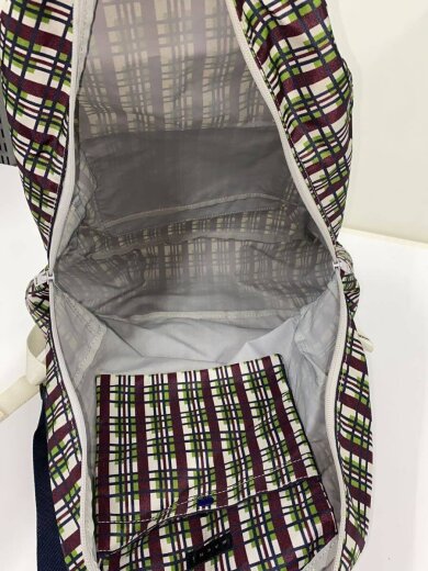 商品画像：リュック/ナイロン/GRN/チェック 6