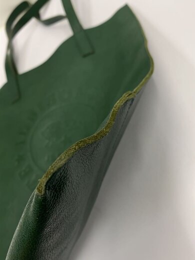 商品画像：トートバッグ/レザー/GRN/無地 8