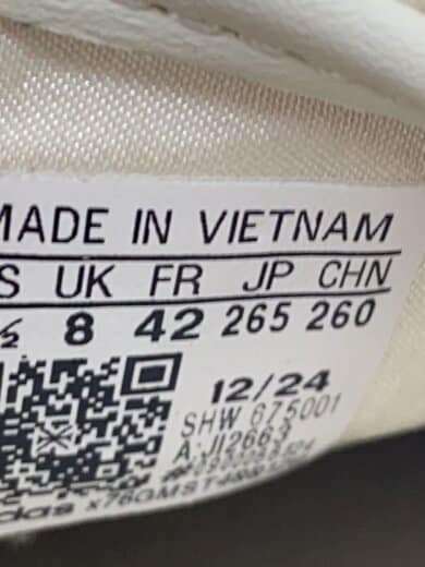 商品画像：ローカットスニーカー/26.5cm/WHT/スウェード/JI2663 5