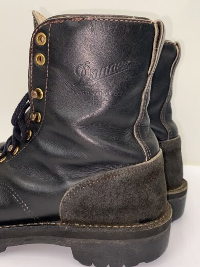 商品画像：レースアップブーツ/US7.5/BLK/レザー/11900/WOODSMAN/茶芯 8