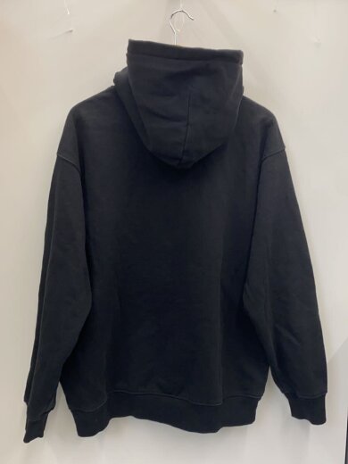 商品画像：パーカー/XL/コットン/BLK/刺繍ロゴ/金文字 2