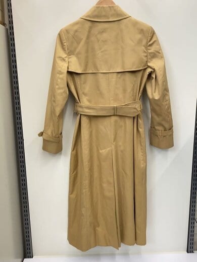 画像：BURBERRYSステンカラーコート/--/コットン/BEG/無地/FD081-039-552