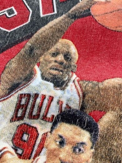 商品画像：Tシャツ/L/コットン/WHT/CHICAGO BULLS/// 6