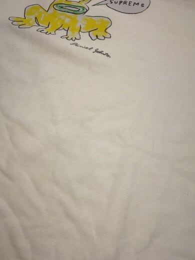 商品画像：20SS/Daniel Johnston Frog TeeTシャツ/L/コットン/WHT// 5