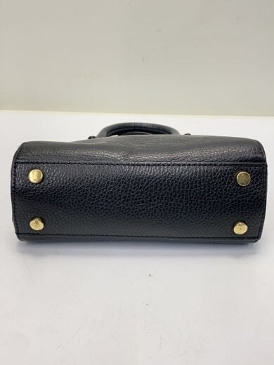 商品画像：2WAYがま口ショルダーバッグ/レザー/BLK/無地// 4