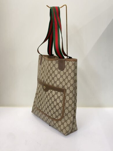 商品画像：トートバッグ_オールドグッチ_GGプラス/PVC/BRW// 2