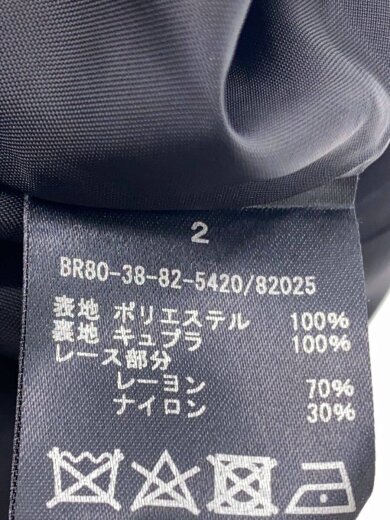 商品画像：長袖ワンピース/2/ポリエステル/BLK/BR80-38-82-5420/82025 4