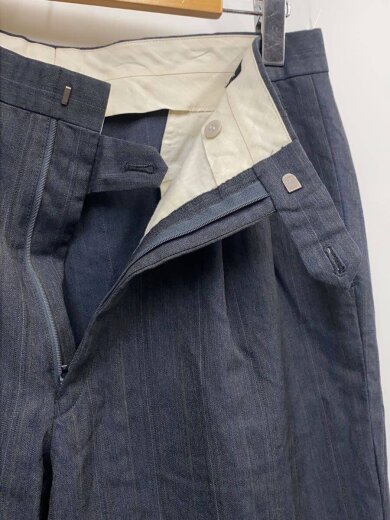 商品画像：スラックスパンツ/--/ウール/GRY/ストライプ/01657/N4047-3 3