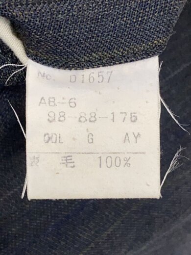 商品画像：スラックスパンツ/--/ウール/GRY/ストライプ/01657/N4047-3 5