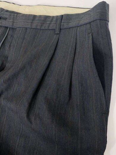 商品画像：スラックスパンツ/--/ウール/GRY/ストライプ/01657/N4047-3 6