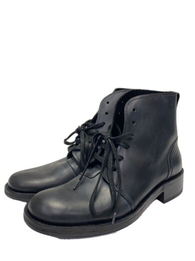 商品画像：レースアップブーツ/US7/BLK/レザー/ 1