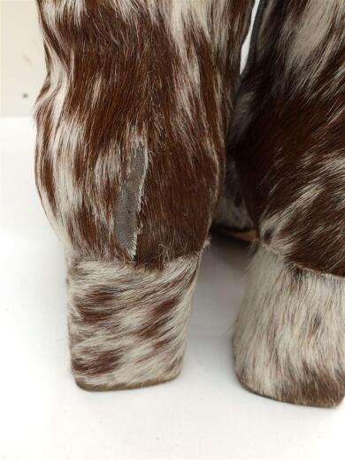 画像：その他ブランドMARYAM NASSIR ZADEH/マリアム ナッシアー ザデー/サイドジップブーツ/36/ハラコ7